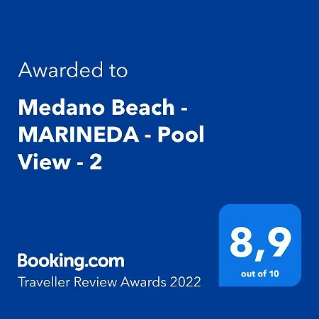 Medano - Marineda - Pool View - 2 아파트 엘메다노